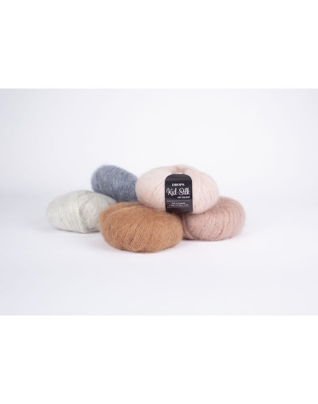 DROPS Kid Silk (mohera, šilkas)