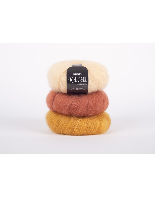 DROPS Kid Silk (mohera, šilkas) 2